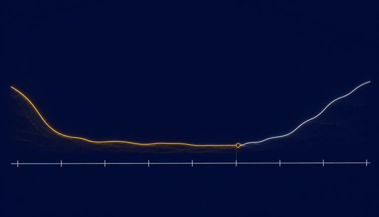 Long-term clinical trial data visualization showing GLP-1 outcomes over two or more years
